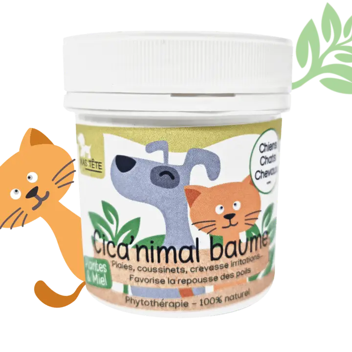 Baume cicatrisant naturel  cica-animal 80gr