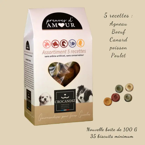 Biscuits pour chien , friandises chien, 5 recettes