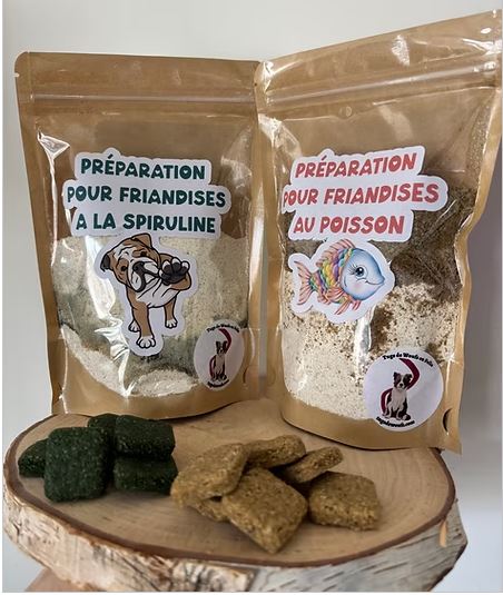 Sachet de préparation pour friandises