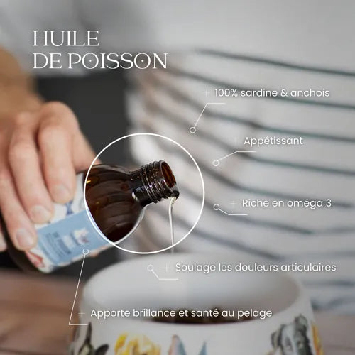 Huile de sardine et anchois sauvage