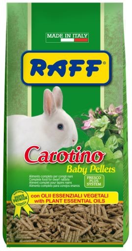 Pellets Raff Carotino Baby 900 g