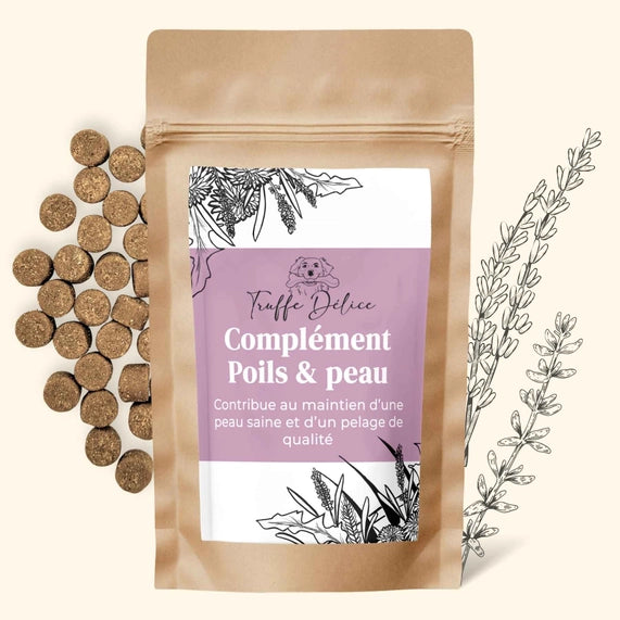 Complément alimentaire  poil chien