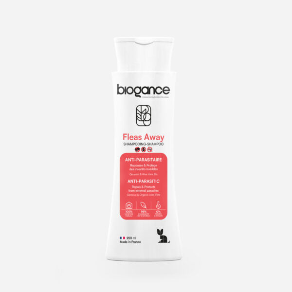 Shampooing antiparasitaire pour chat