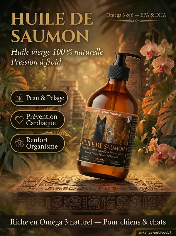 L'huile de saumon