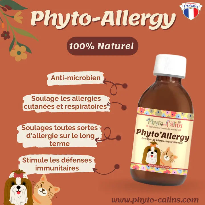 Soulager les allergies de votre chien & chat / Sirop