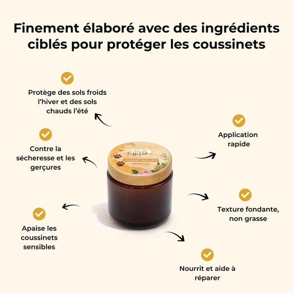 Baume coussinets moelleux