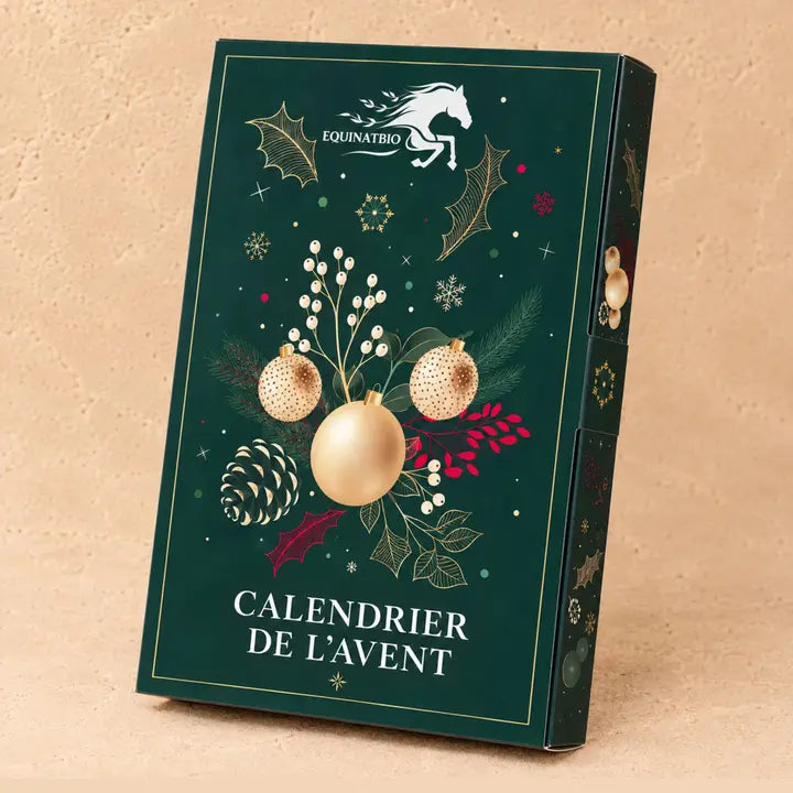 Calendrier de l’Avent bio pour chevaux – 24 jours