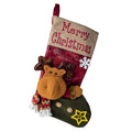 chaussettes  de noël renne