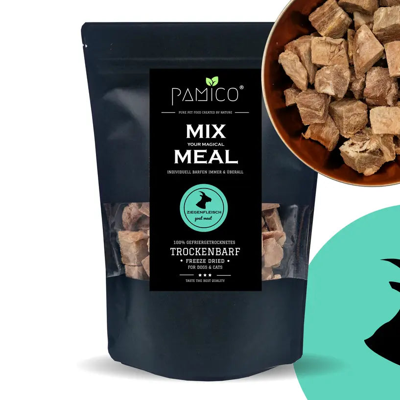 Viande de chèvre lyophilisée - MIX MEAL Barf sec