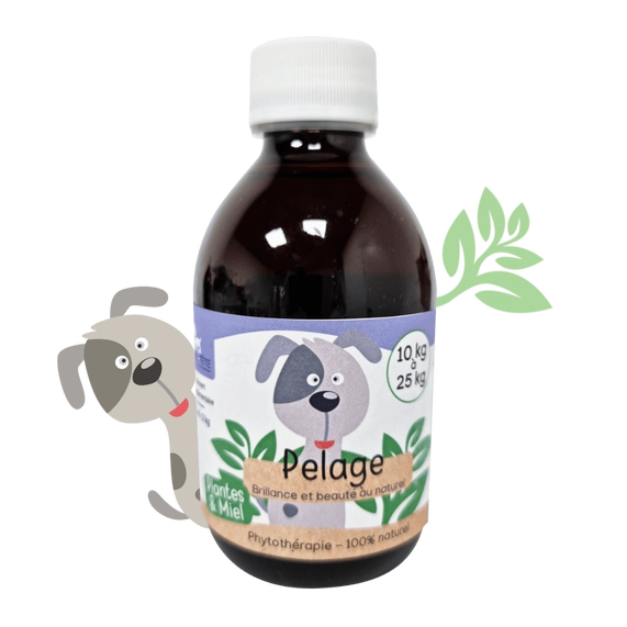 Sirop naturel Pelage 300ml +10kg