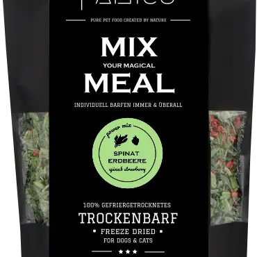 Épinards & Fraise lyophilisés - MIX MEAL Barf sec