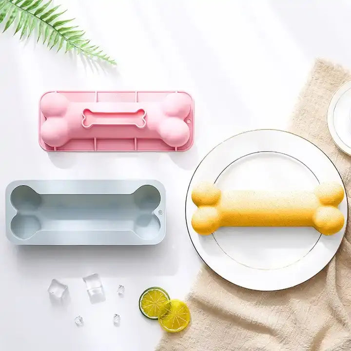 XL Bone, moule à gâteau pour chien, moule en silicone pour gâteaux pour chiens