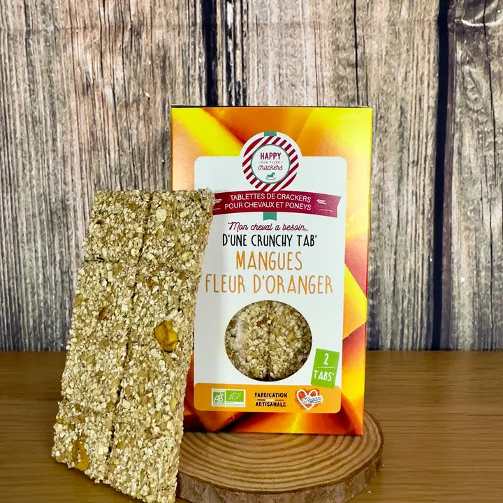 Crunchy tabs' Mangues fleur d'oranger