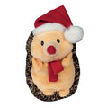 Peluche Hérisson de noël 17cm