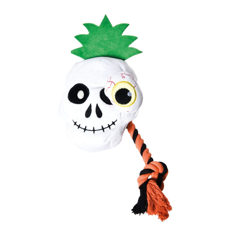 Peluche Tête de mort avec corde