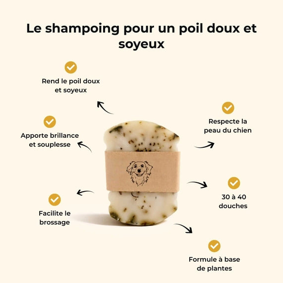 Shampoing spécial poil soyeux