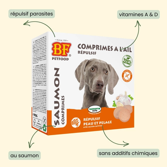 Comprimés répulsifs parasites pour chiens
