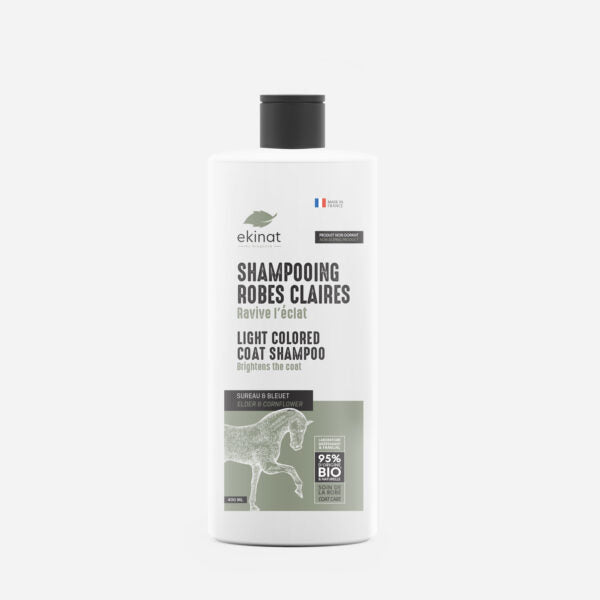 Shampooing robes claires