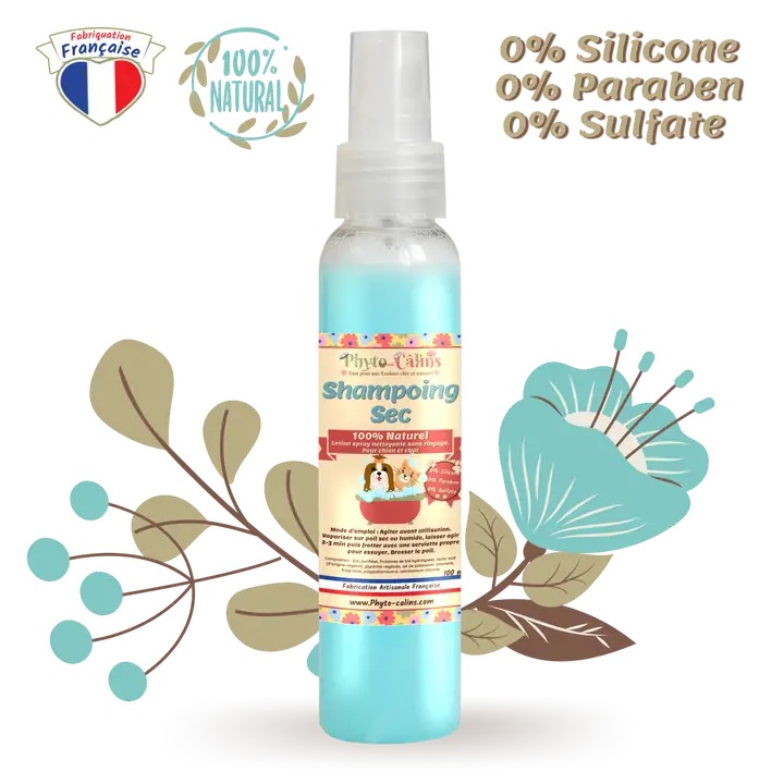 Shampoing Sans Rinçage / Lotion Désodorisante 100% Naturel