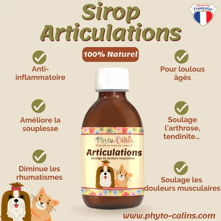 Soulage les douleurs articulaire / Sirop 100% Phytothérapie