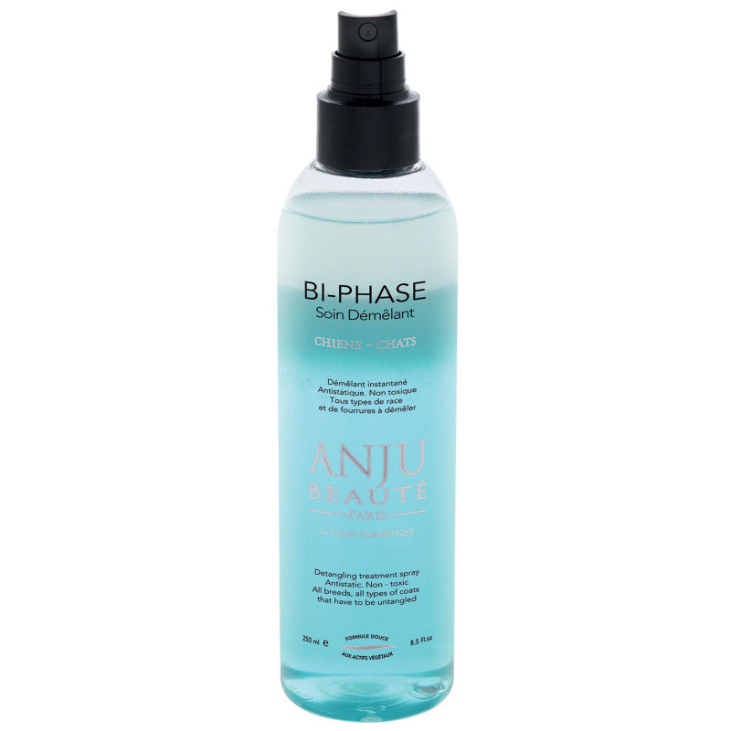 Spray démêlant bi-phase
