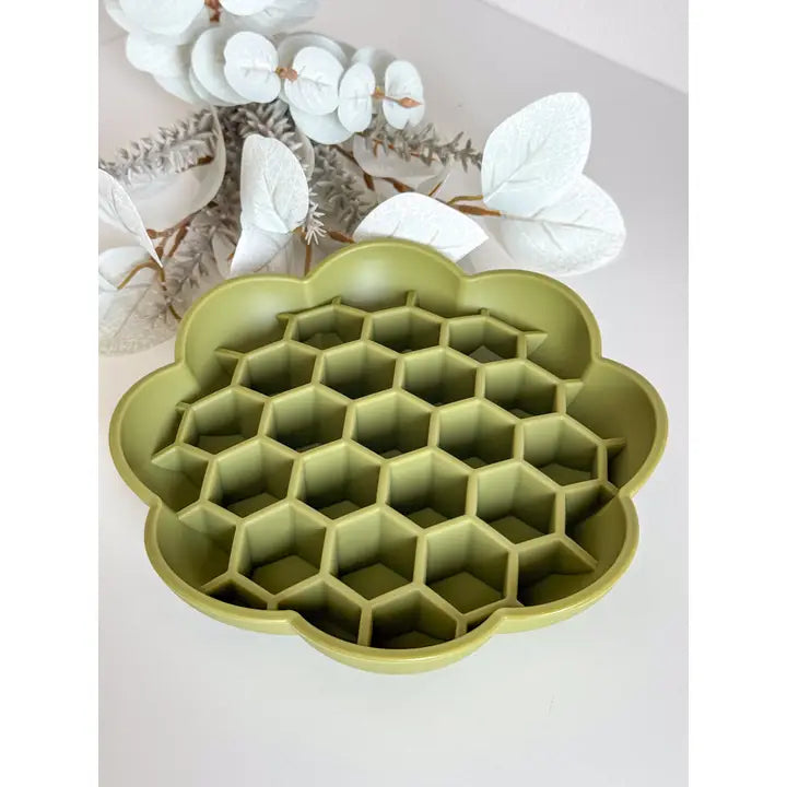 Slow Bowl Tournesol, tapis à lécher pour chiens et chats